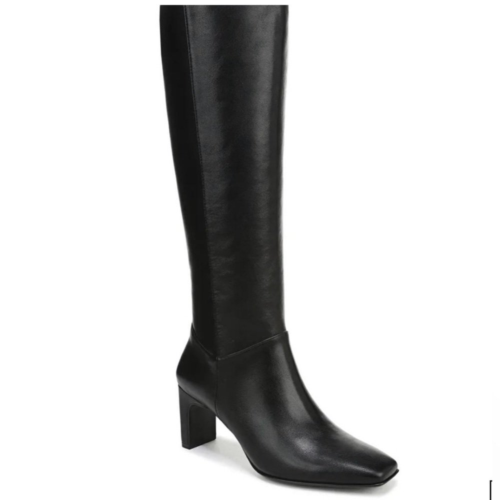 Naturalizer Nona Black Riding Boots XW Calf NWOT size 10 W